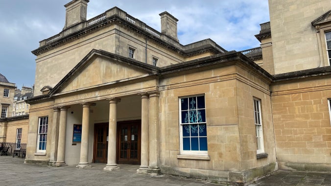 Main entrance to the Bath Assembly Rooms, Bath